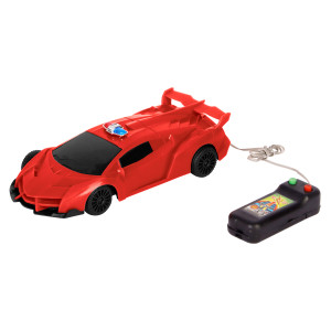 Carro Polícia Com Controle Com Fio E 2 Funções-839334-63079