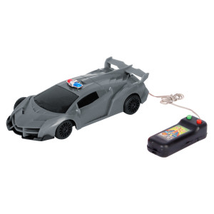 Carro Polícia Com Controle Com Fio E 2 Funções-839334-64917