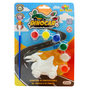 Dinocar Para Colorir Com Aquarela-843749-85313