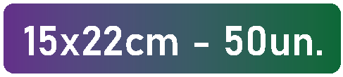 15x22cm - 50un