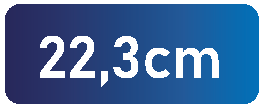 22,3CM