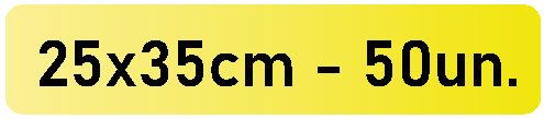 25x35cm - 50un